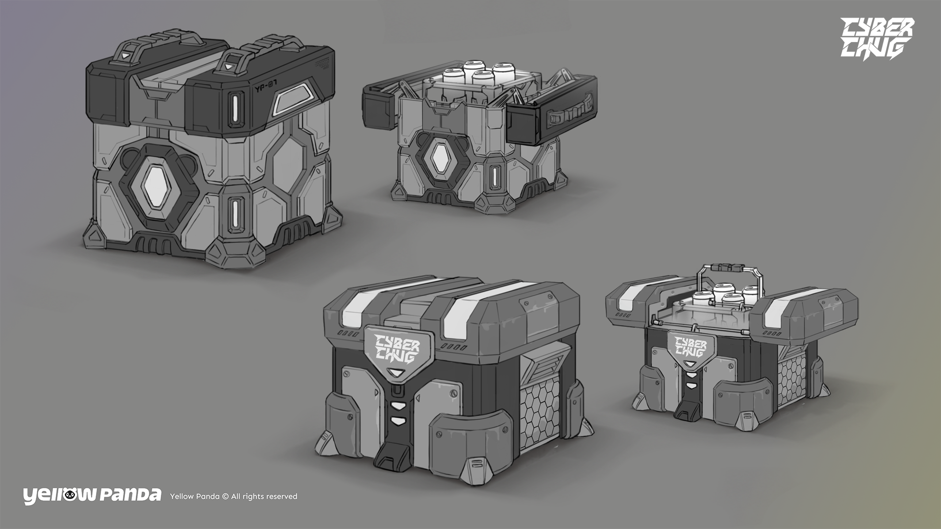 Concept lootbox chest options