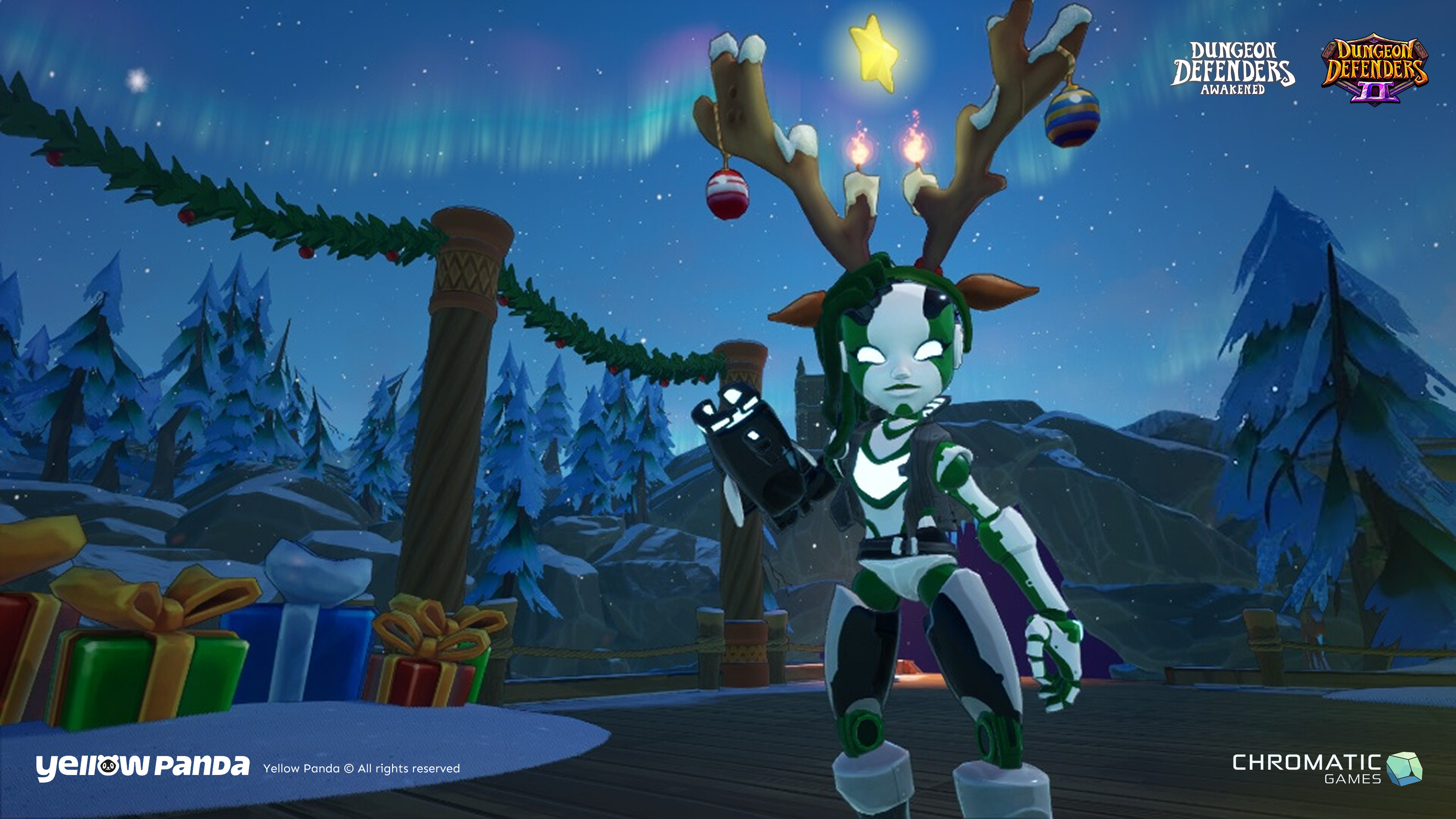 3D Antlers for Dungeon Defenders 2 Render