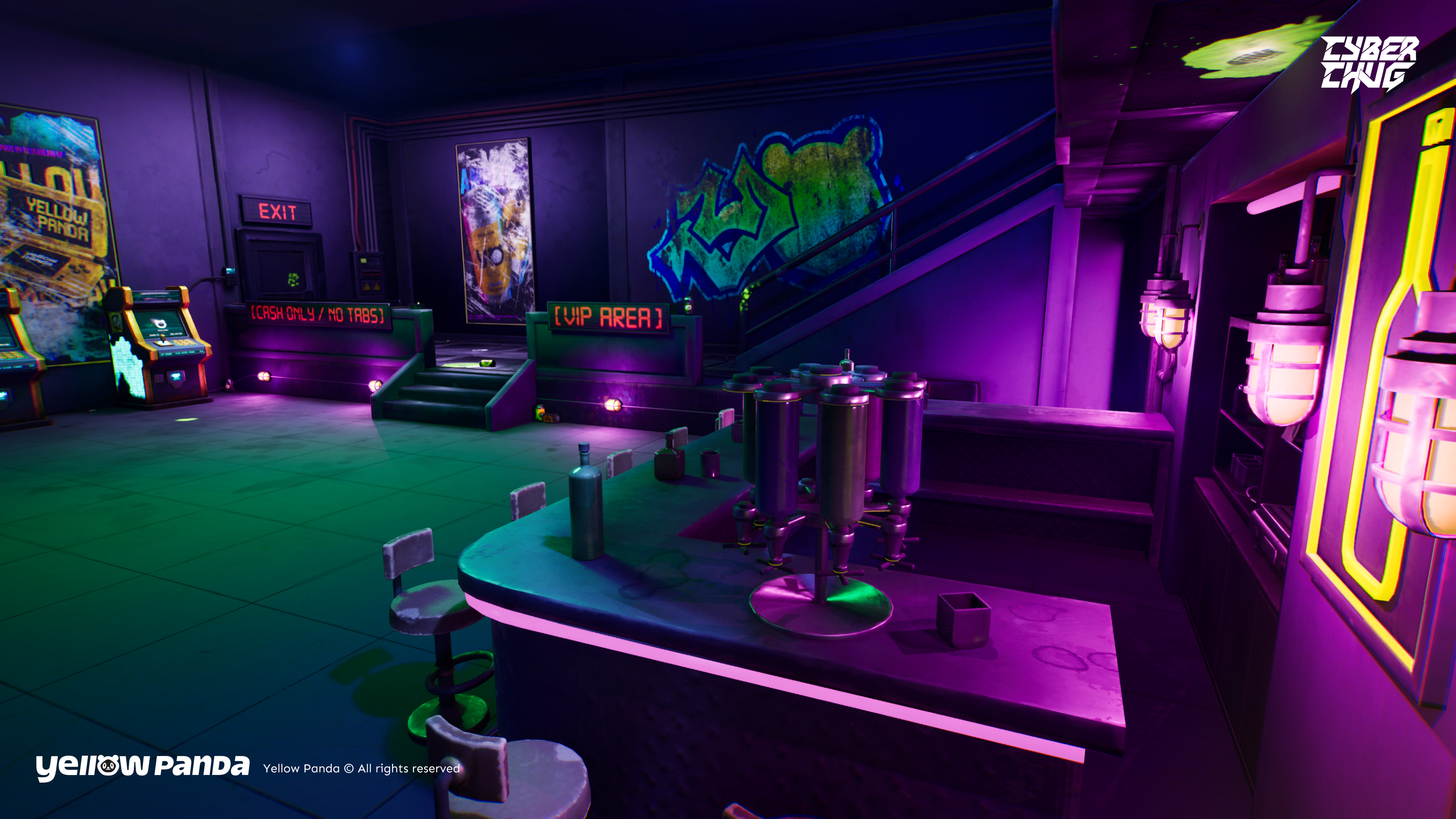 3D Cyber Chug Can Prop Render