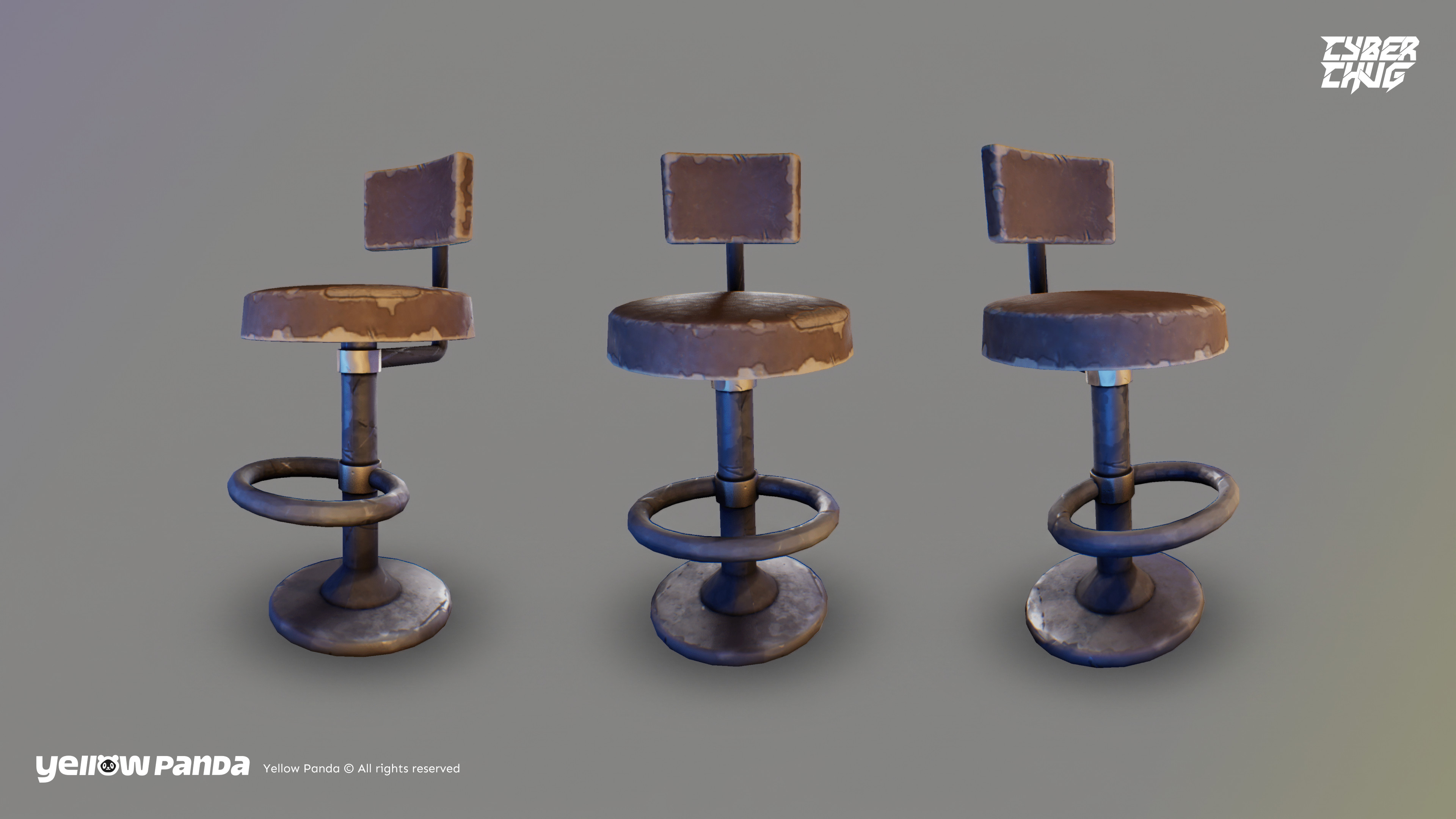 3D Cyber Chug Can Prop Render