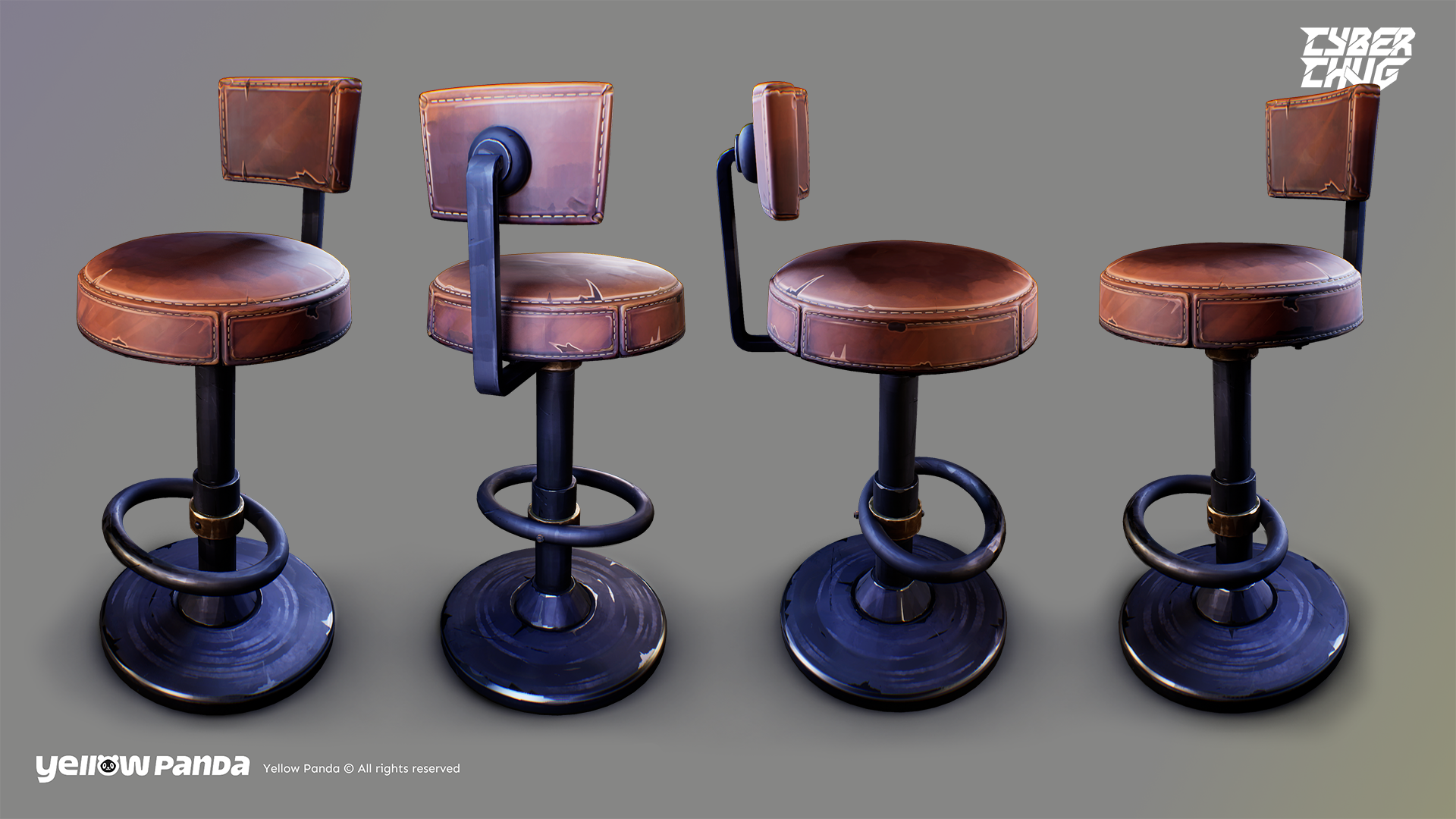 3D Cyber Chug Chair