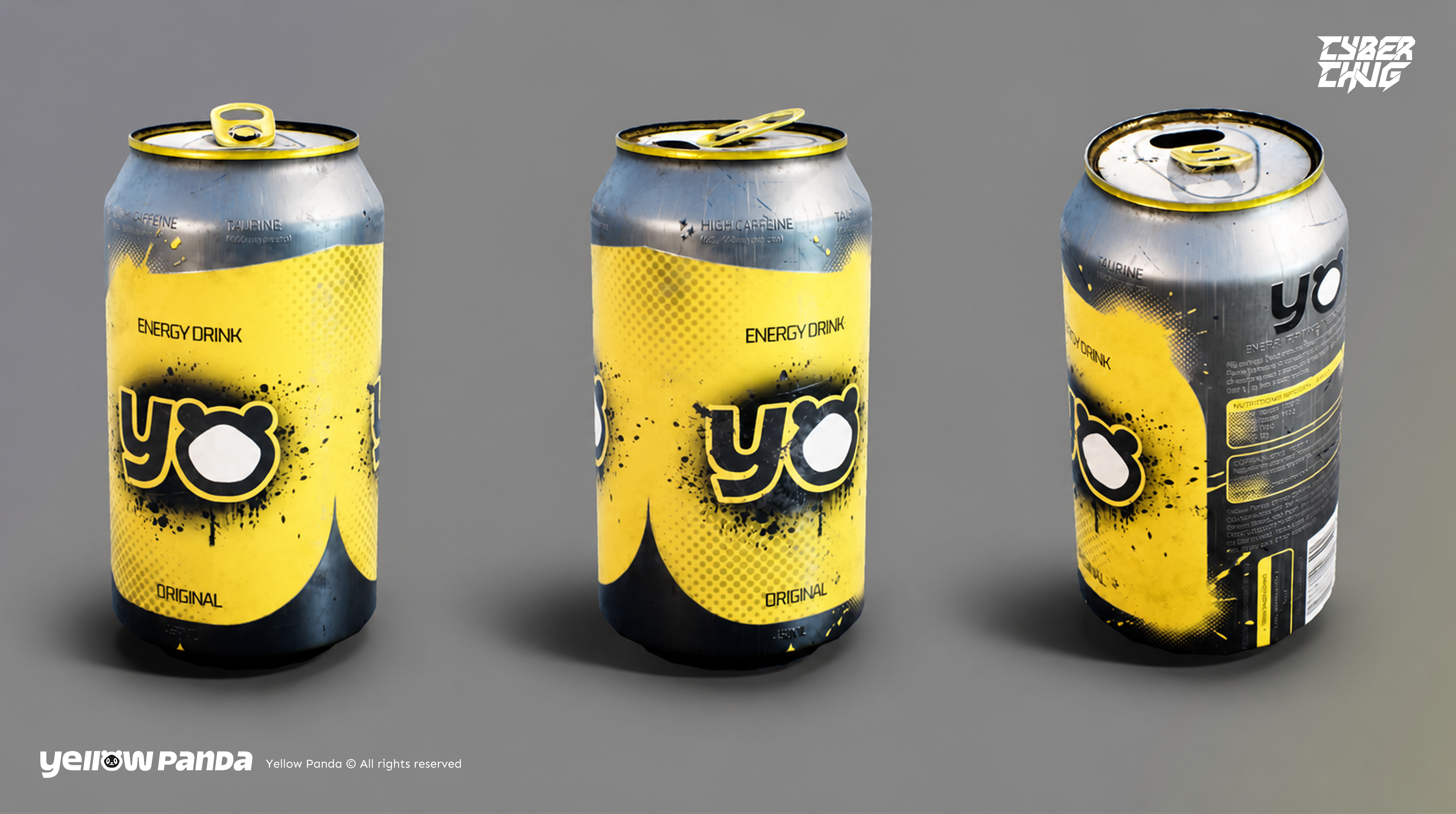 3D Cyber Chug Can Prop hero